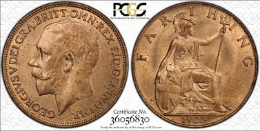 1923 1/4D S-4060 MS65RD