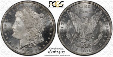1879-S $1 MS67+