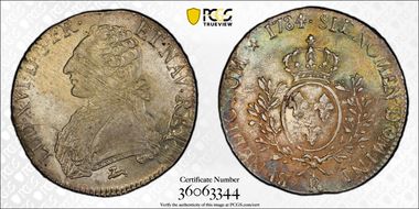 1784-R Ecu Gad-356 AU55