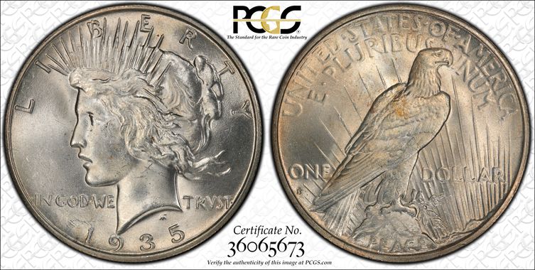 Cert 36065673 - Coin Image