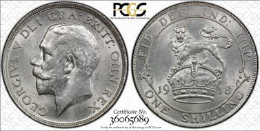 1918 Shil S-4013 MS63