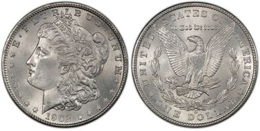 1902-O $1 MS64
