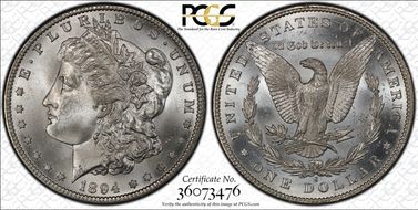1894-S $1 MS64+