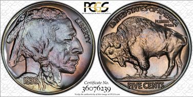 1936 5C Brilliant PR67+