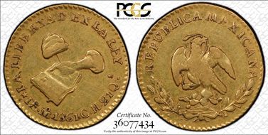 1861-Mo CH Escudo XF40