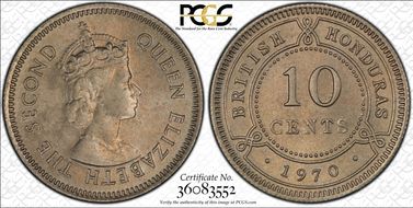 1970 10C MS65