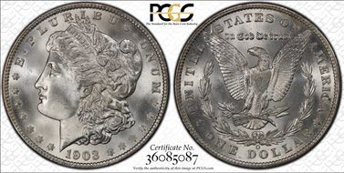 1903-O $1 MS67