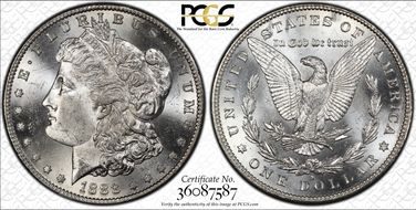 1888-S $1 MS64+