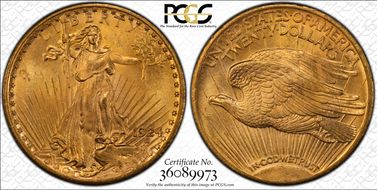 1924 $20 MS65