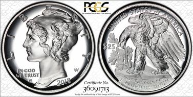 2018-W $25 Palladium  First Strike PR69DCAM