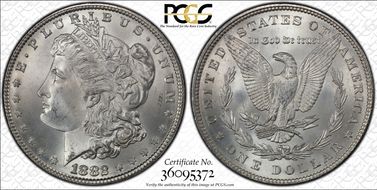 1882 $1 MS65