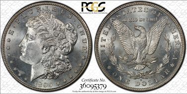 1899-S $1 MS64