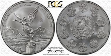2015-Mo 2 Onza Libertad Ag MS69