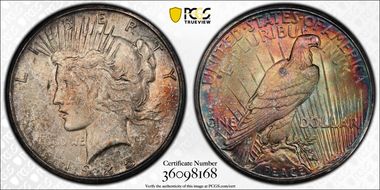 1925-S $1 MS62