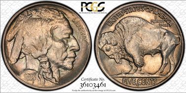 1913-S 5C Type 2 MS64