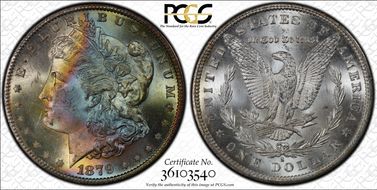 1879-S $1 MS64