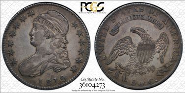 1819/8 50C O-106 VF30