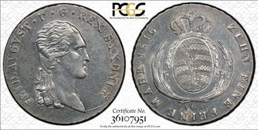 1816-IGS Thaler KM-1059.1 Edge Leafs N1