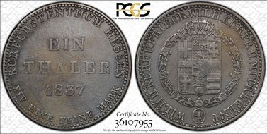 1837 Thaler N1