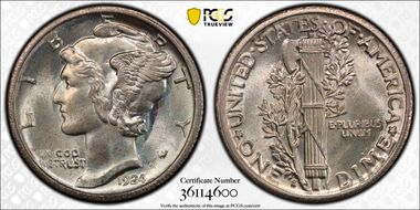 1924-S 10C MS66FB