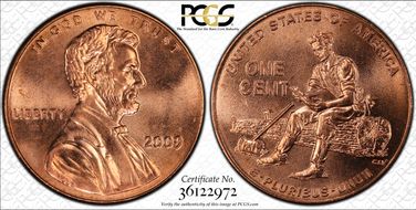 2009 1C Lincoln-Formative Years MS65RD