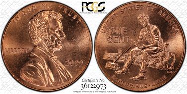 2009 1C Lincoln-Formative Years MS65RD