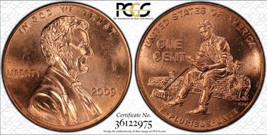 2009 1C Lincoln-Formative Years MS65RD