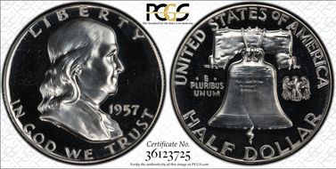 1957 50C PR66