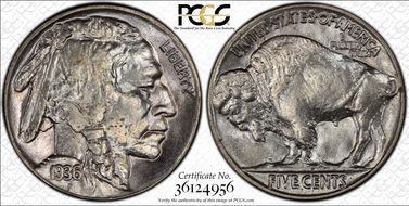 1936 5C MS65