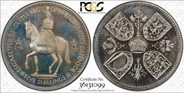 1953 Crown S-4136 Coronation PR65CAM