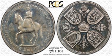 1953 Crown S-4136 Coronation PR63CAM