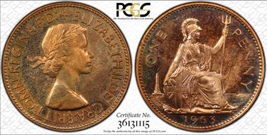 1953 1D S-4154 PR64RD