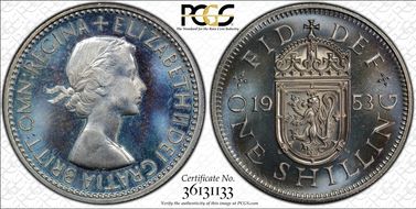 1953 Shil S-4140 Scottish Rev PR66CAM