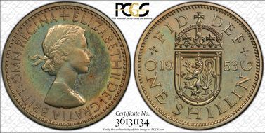 1953 Shil S-4140 Scottish Rev PR63