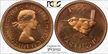 1953 1/4D S-4156 PR65RD