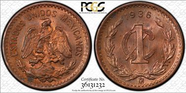 1936-Mo 1C KM-415 MS64RB