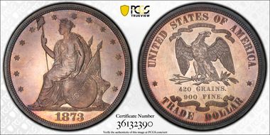 1873 T$1 J-1310 PR66