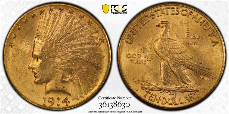 Cert 36138630 - Coin Image