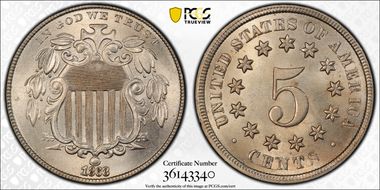 1868 5C Rev. of 1868, FS-902 MS65