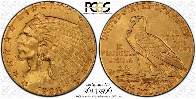 Cert 36143596 - Coin Image