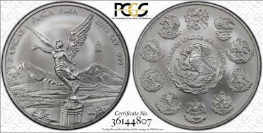 2015-Mo 2 Onza Libertad Ag MS69