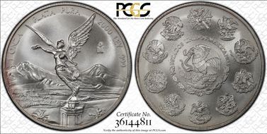 2000-Mo Onza Libertad Ag MS68