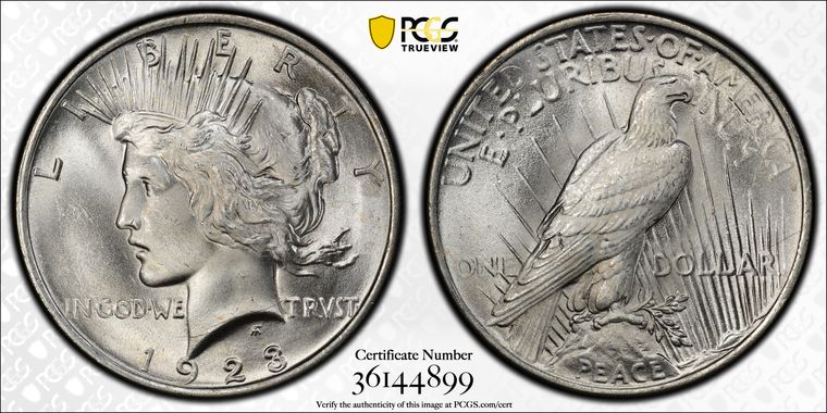 Cert 36144899 - Coin Image