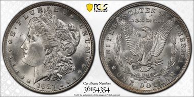 1887-O $1 MS65+