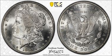 1891-S $1 MS66+