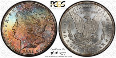 1884-CC $1 MS66+