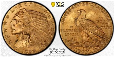 1929 $5 MS65