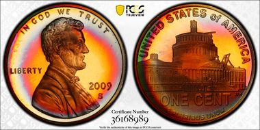 2009-S 1C Lincoln-Presidency PR69RB