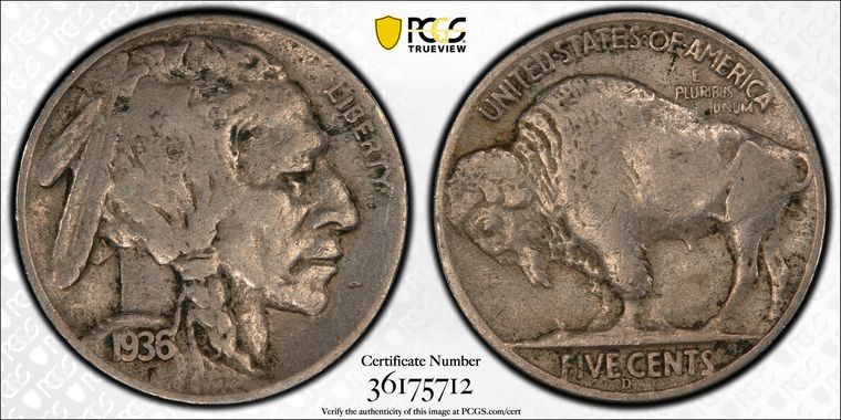 Cert 36175712 - Coin Image