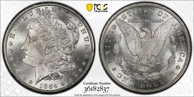 1884-CC $1 MS65